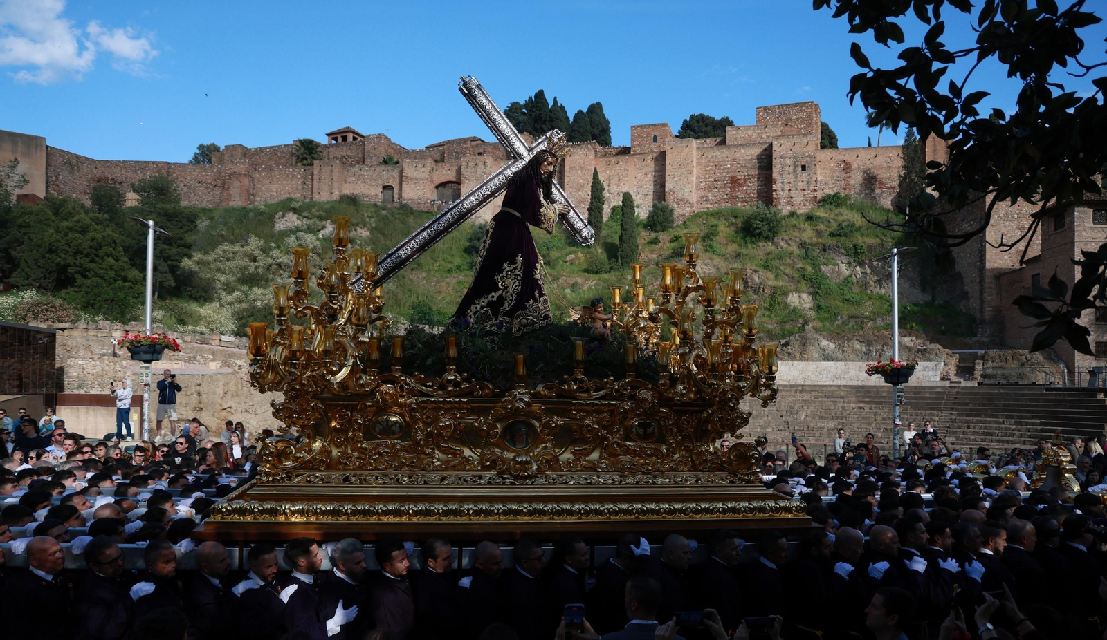 El Rico en el Miércoles Santo de Málaga, en imágenes