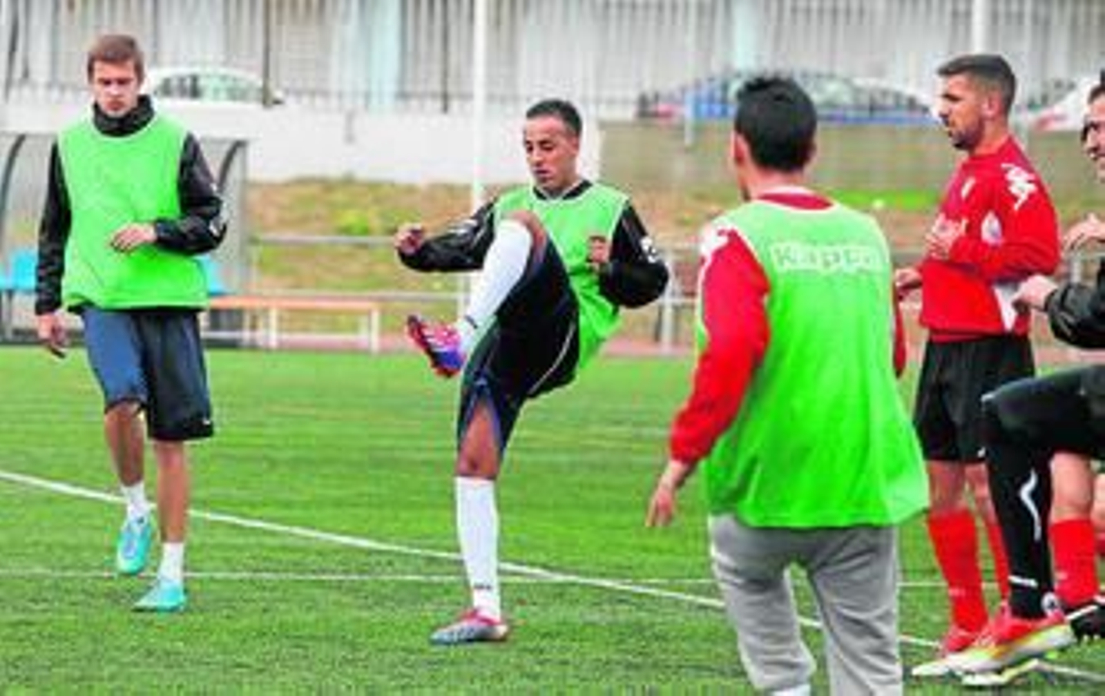 Jawab y el central Todor entrenaron ayer en La Granja.