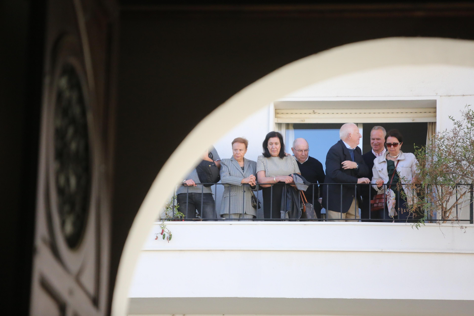 Ambiente  para recibir a la Legión en las calles de Huelva