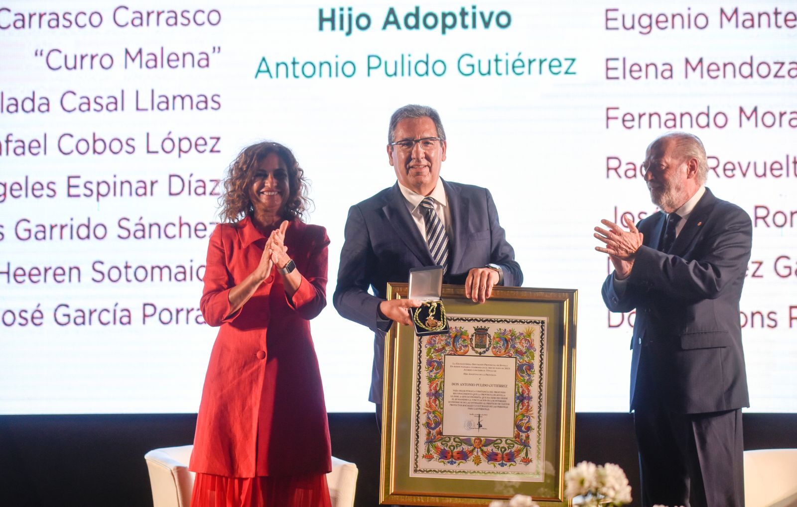La entrega de las Medallas de la Provincia de Sevilla, en imágenes