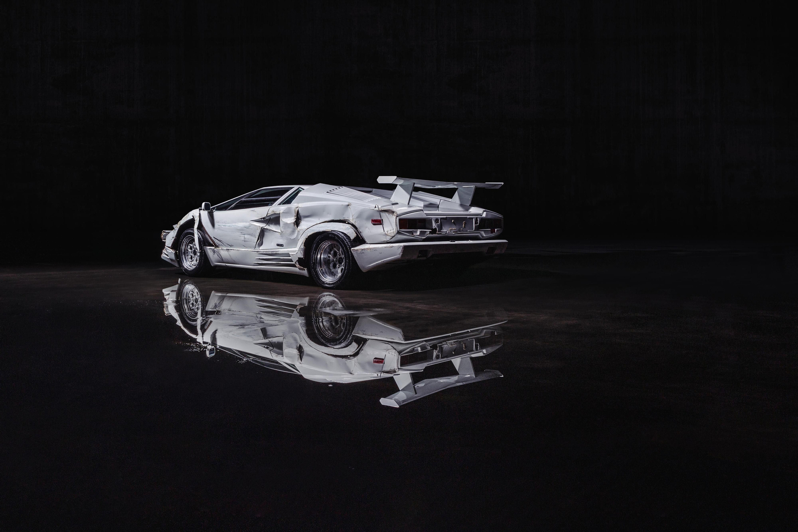 Las imágenes del Lamborghini Countach 25th Anniversary de la película 'El Lobo de Wall Street'
