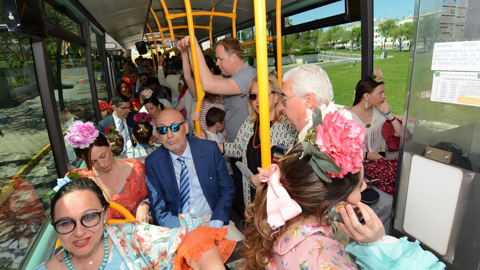 Récord de pasajeros del bus a la Feria Récord de pasajeros del bus a la Feria