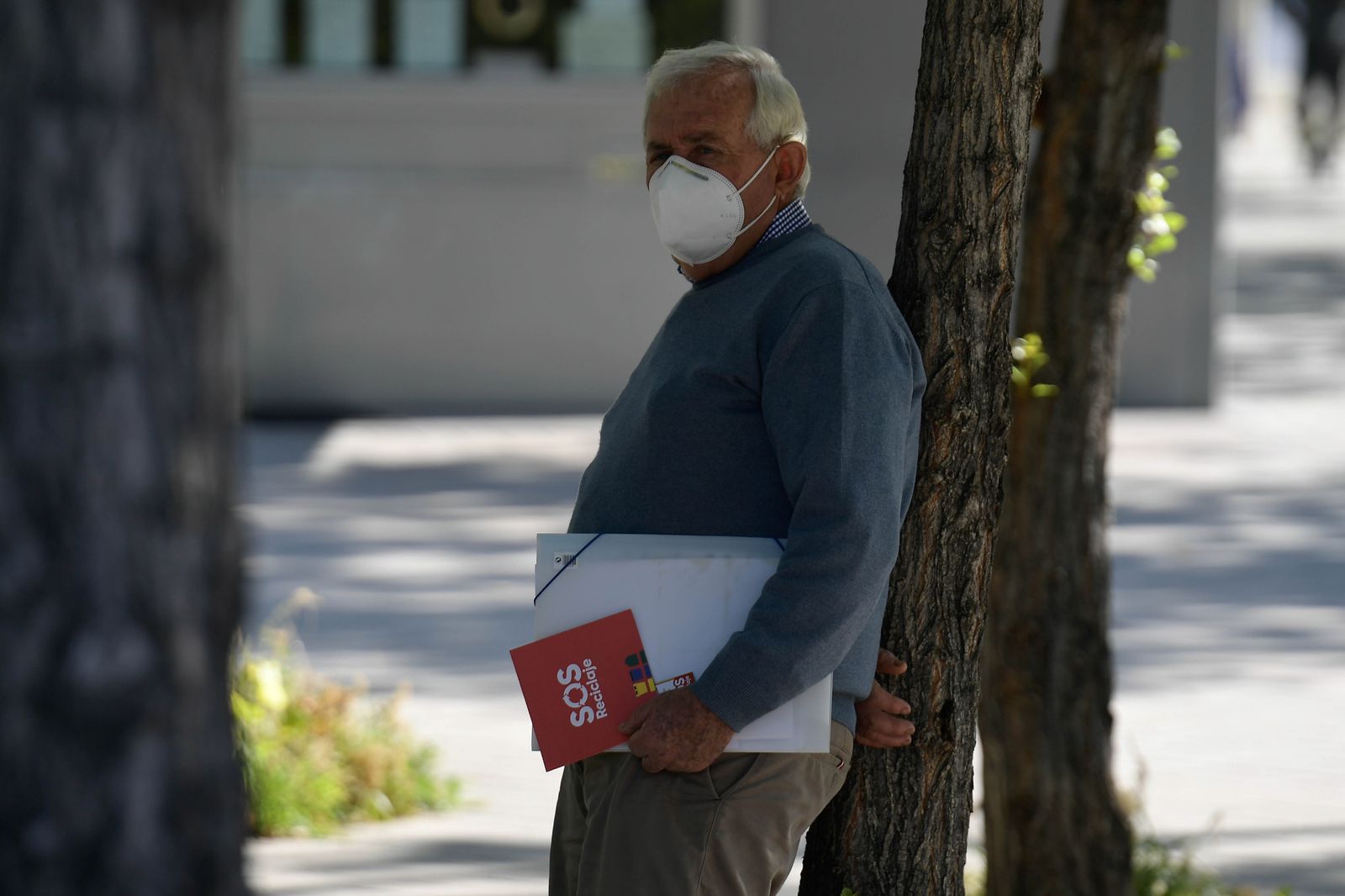 Fotos de la campaña 'Sos reciclaje' en Granada