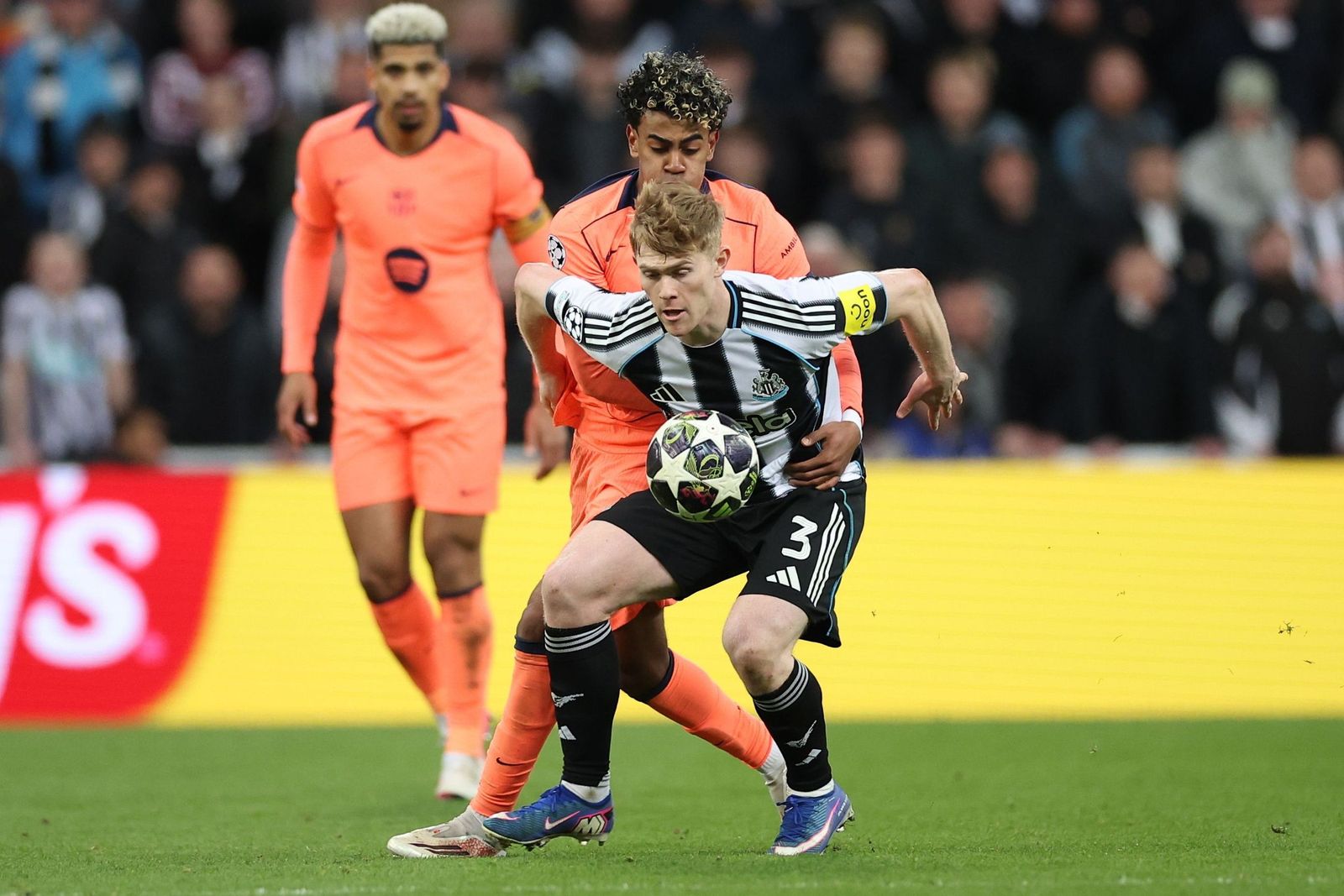 Las fotos del Newcastle-Barcelona