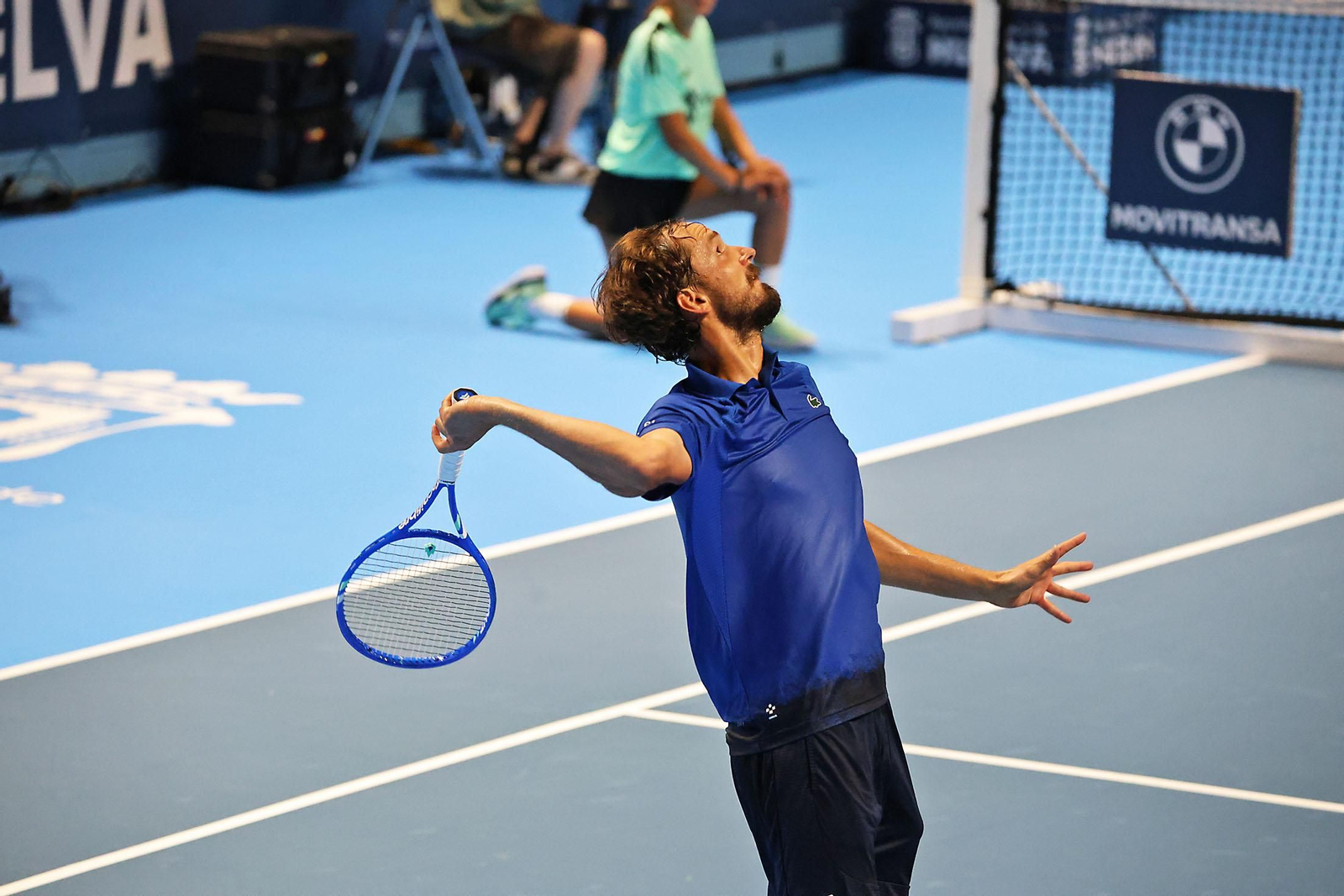 Imágenes de la final masculina de la Copa del Rey de tenis entre Daniil Medvedev y Alejandro Davidovich