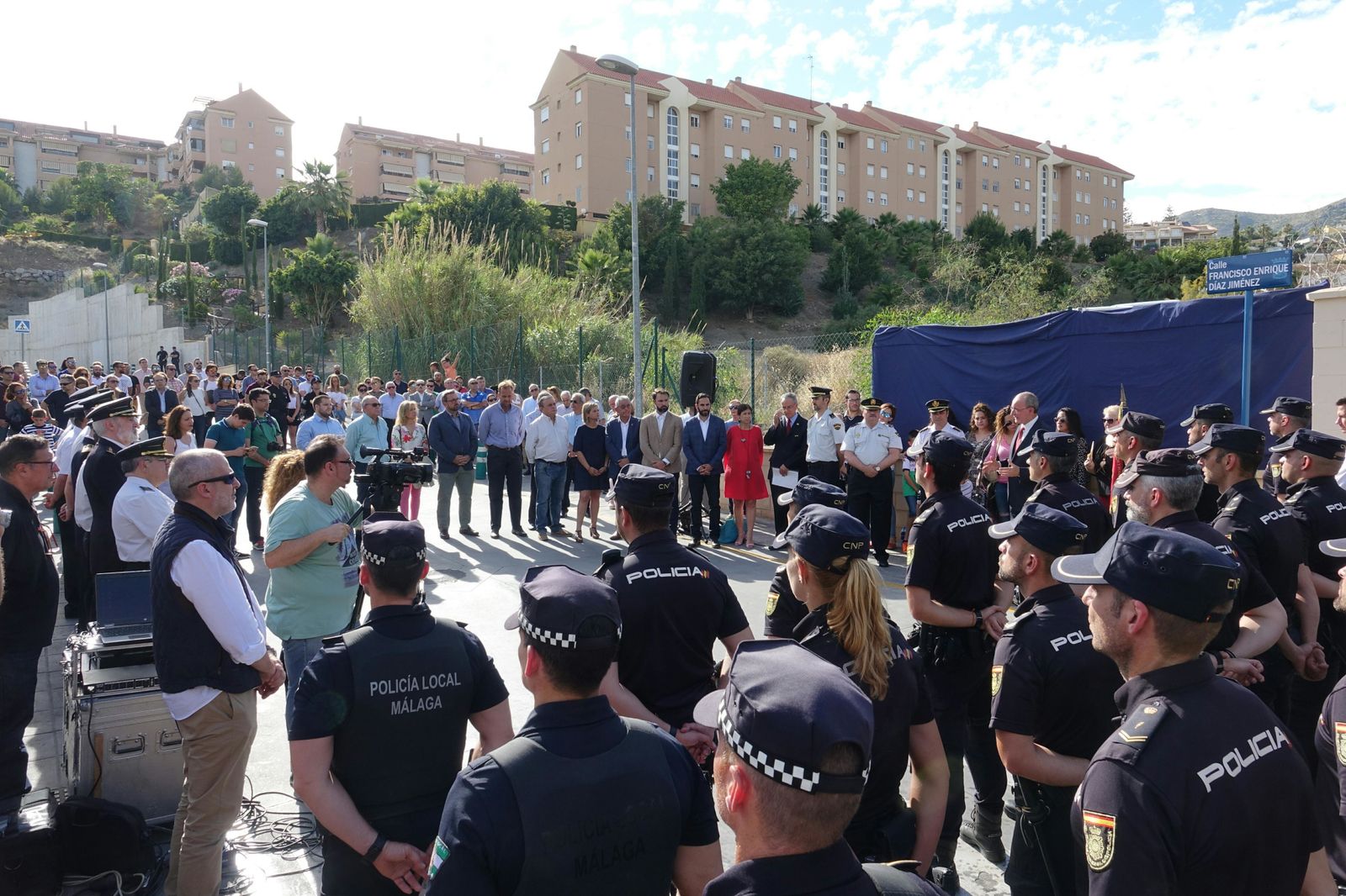Inauguración de la calle Francisco Enrique Díaz.