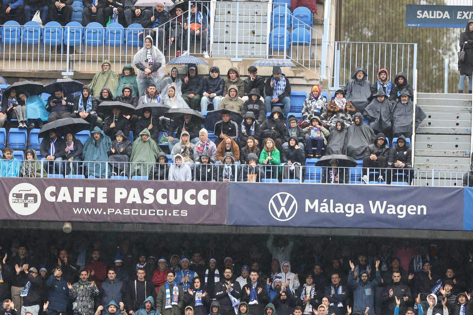 Búscate en las gradas de La Rosaleda en el Málaga CF-Almería