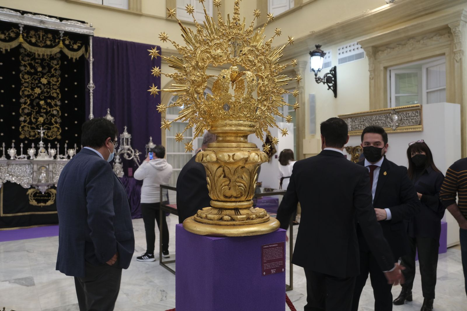 Imágenes exposición Cofradía del Silencio. Diputación de Almería