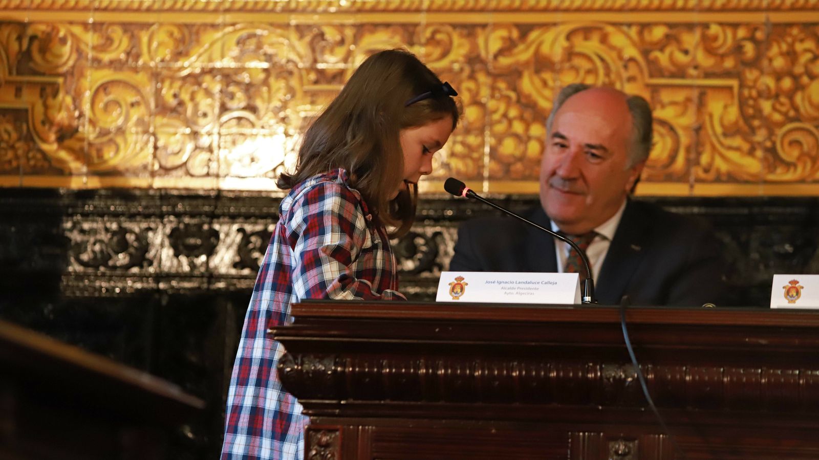 Pleno infantil en el Ayuntamiento de Algeciras