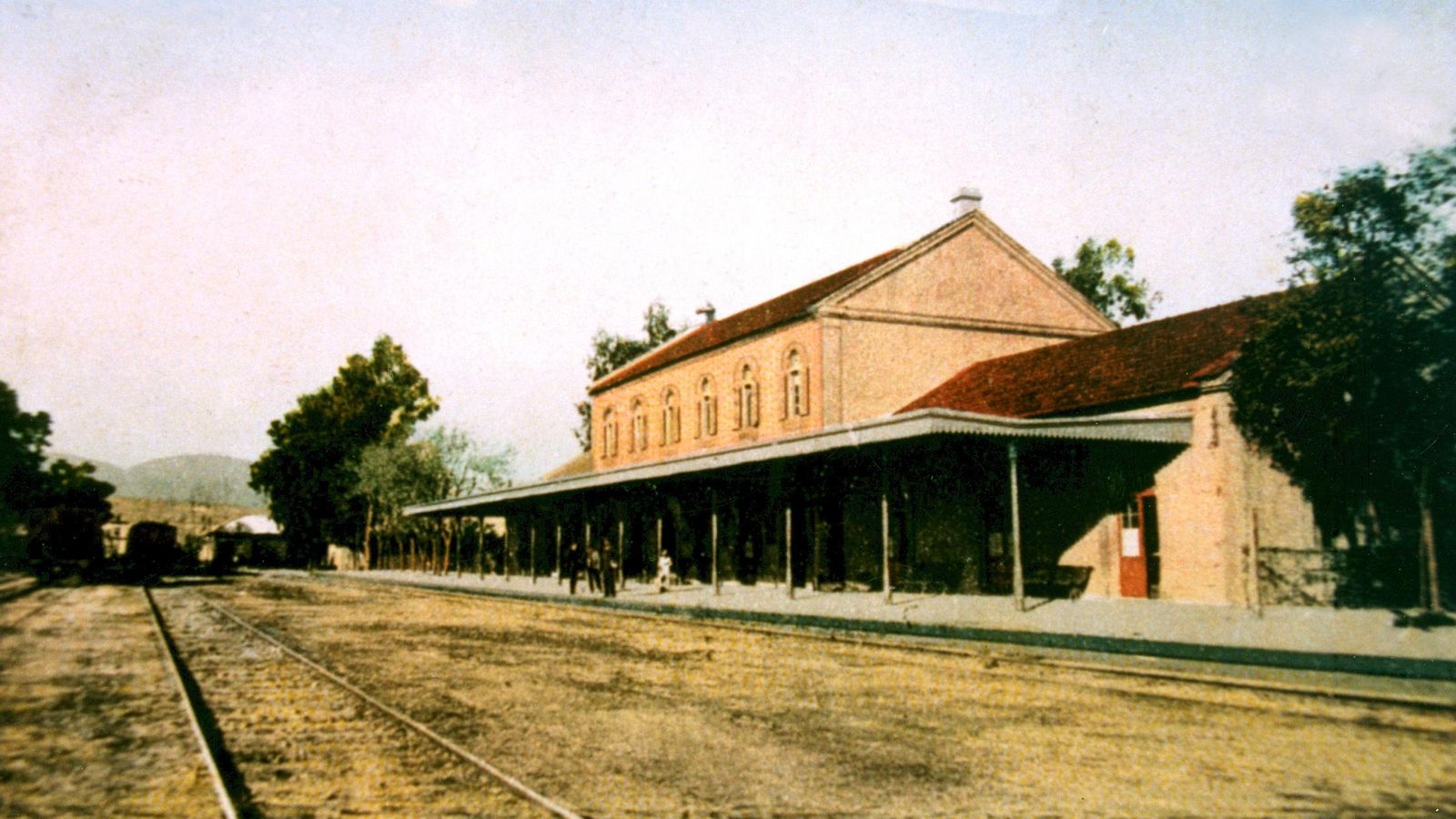 La Estación del Ferrocarril de Algeciras en 1906