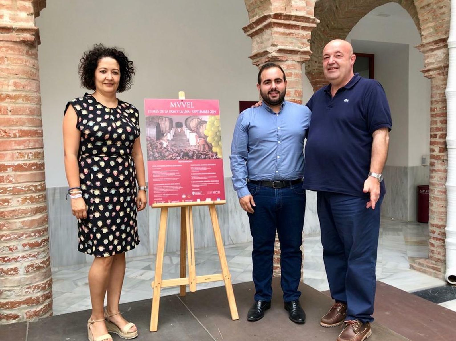 Presentación del Mes de la Pasa y la Uva en Vélez-Málaga.
