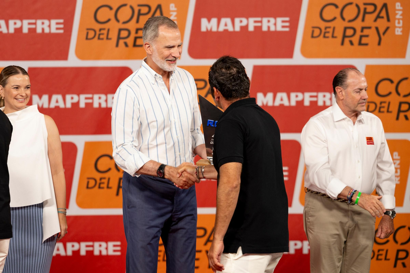 Las fotos de la entrega de premios de la Copa del Rey Mapfre de vela