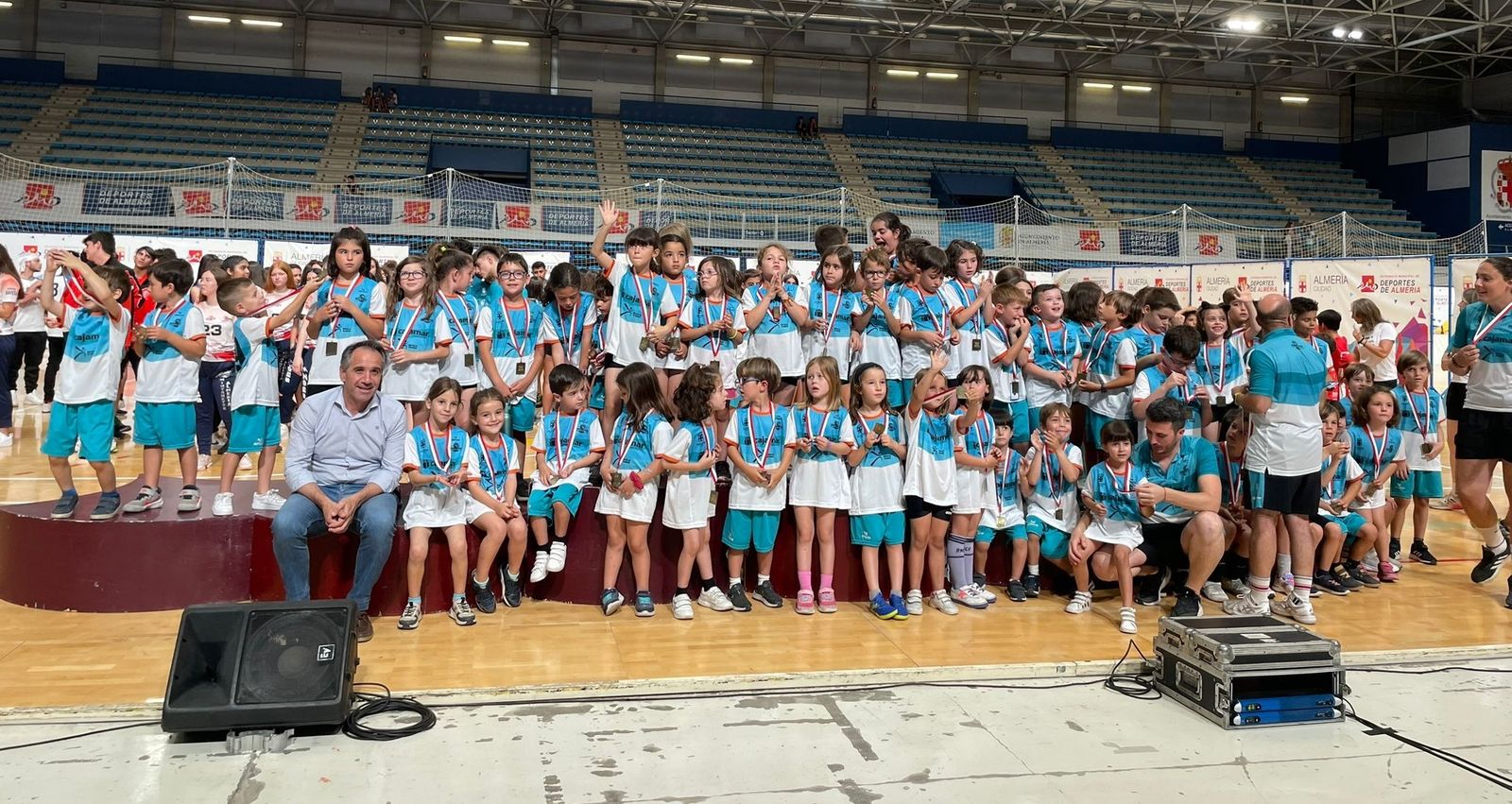 Foto de familia con los más pequeños