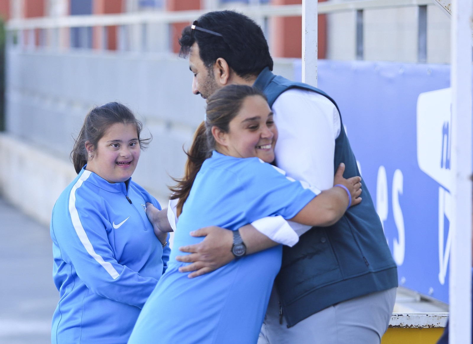 Las fotos del jeque Al-Thani con el Málaga Genuine