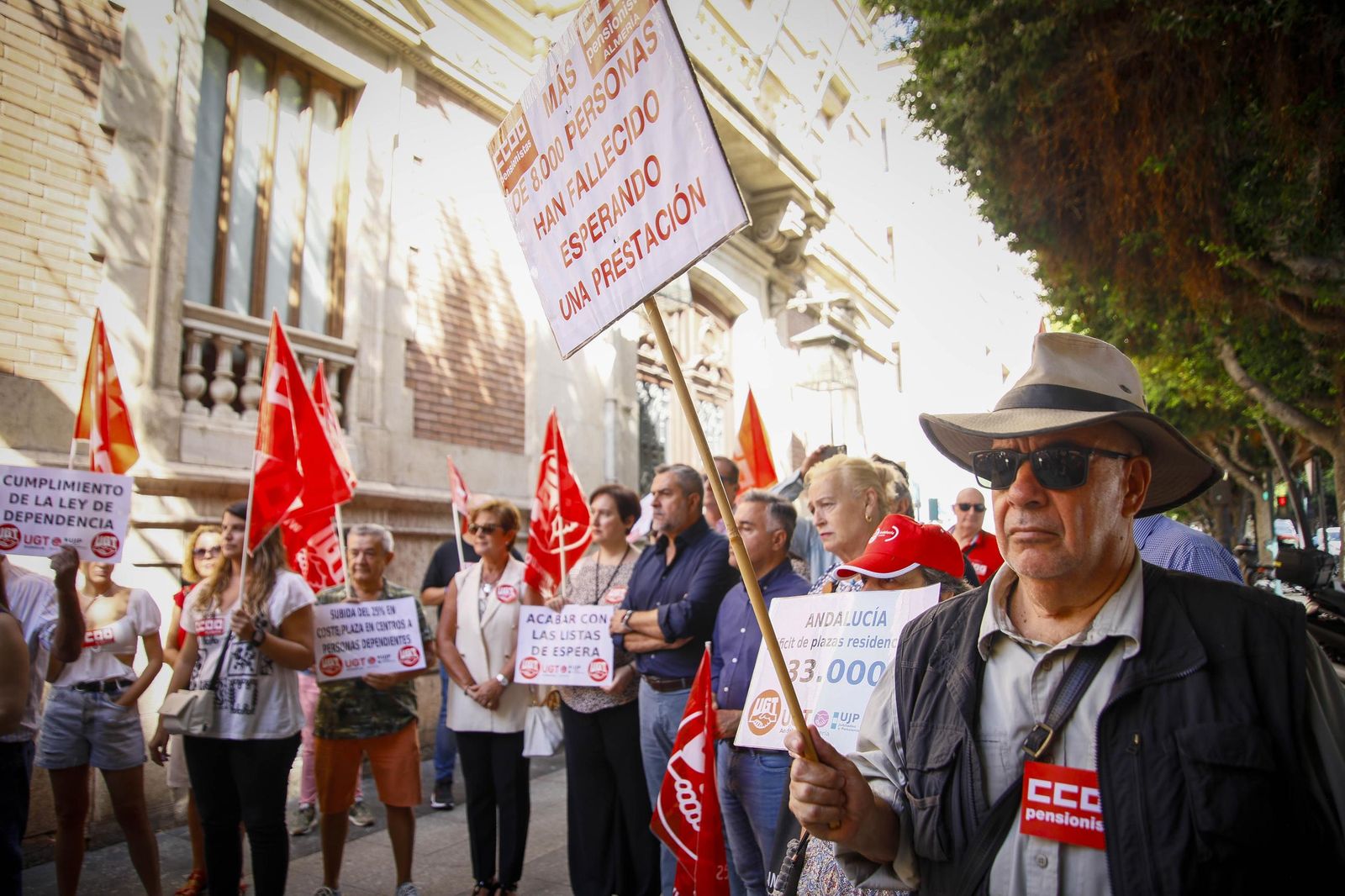 Las imágenes de la manifestación por la "ley de dependencia"
