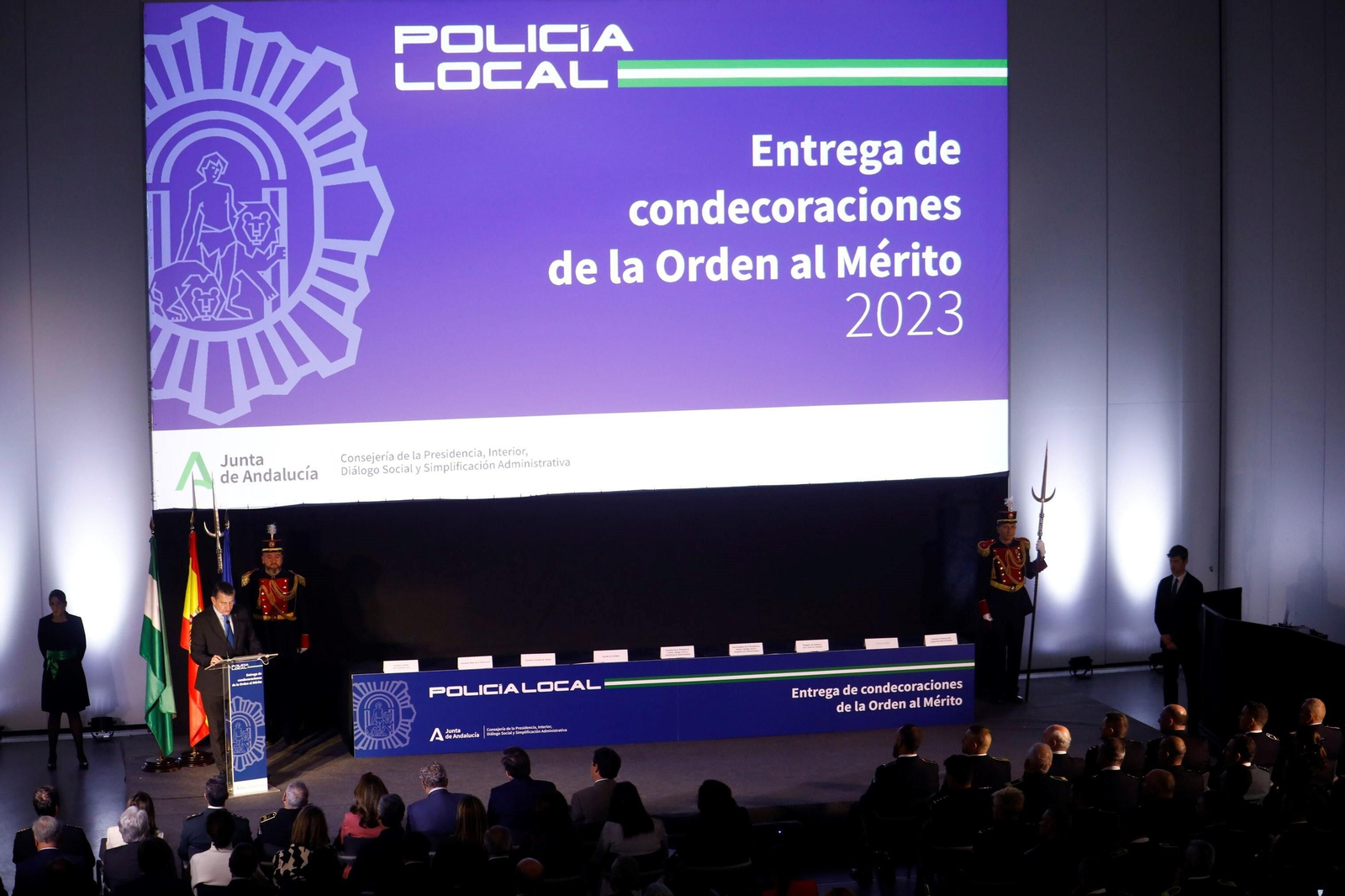 Entrega de la Orden al Mérito de la Policía Local de Andalucía, en imágenes