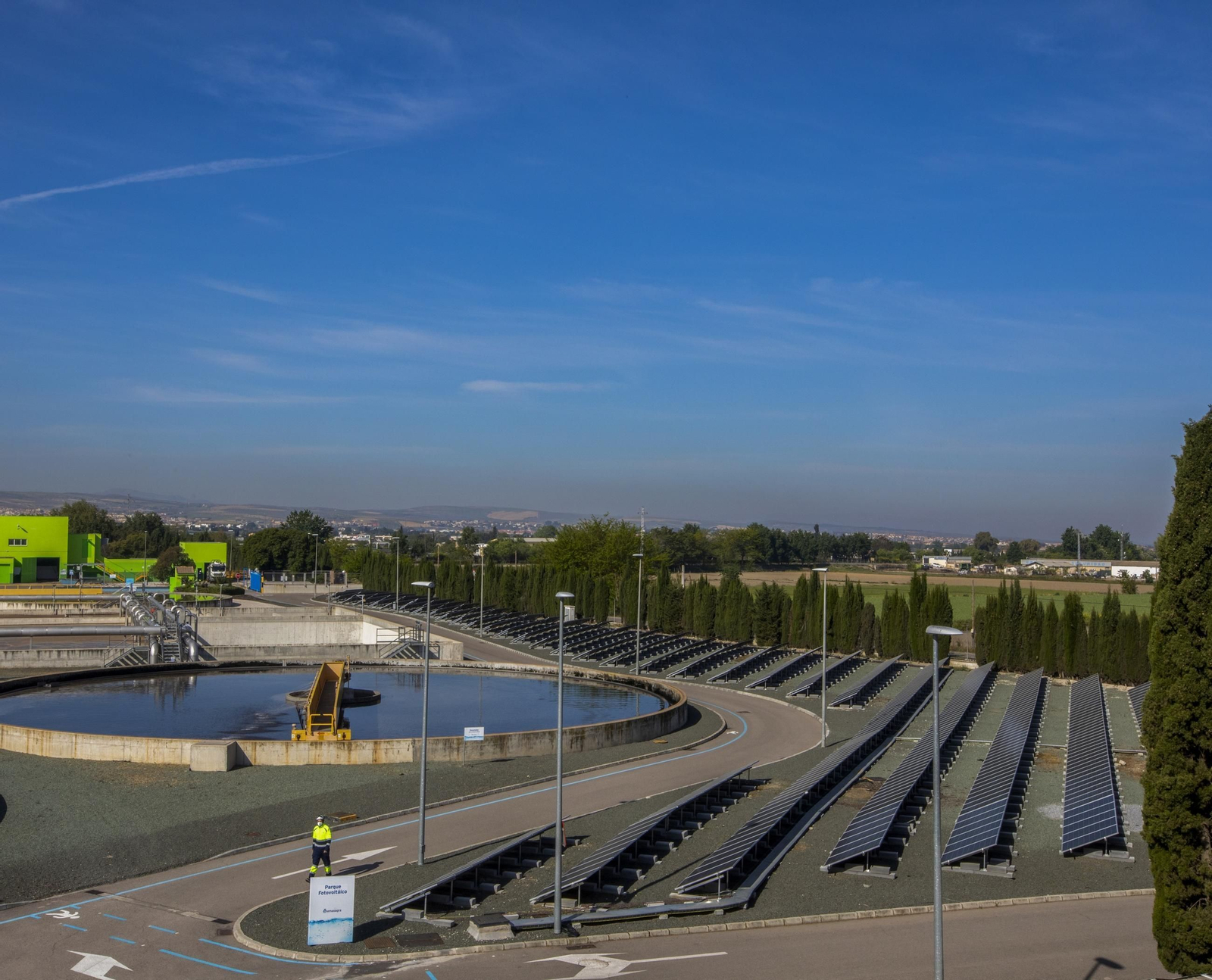 Detalle de la Ecofactoría de Granada.
