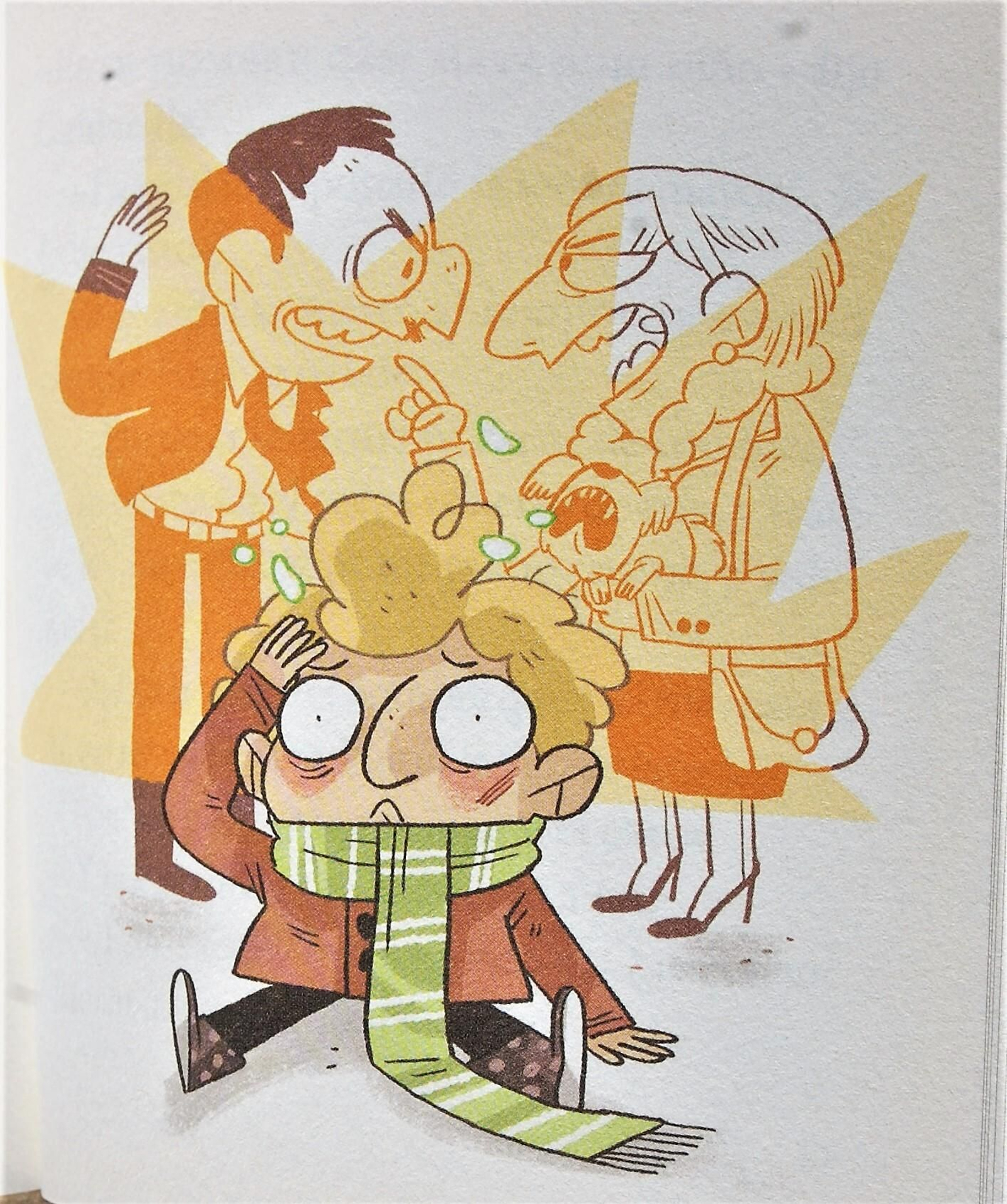 Ilustración de Maxi el aventurero.