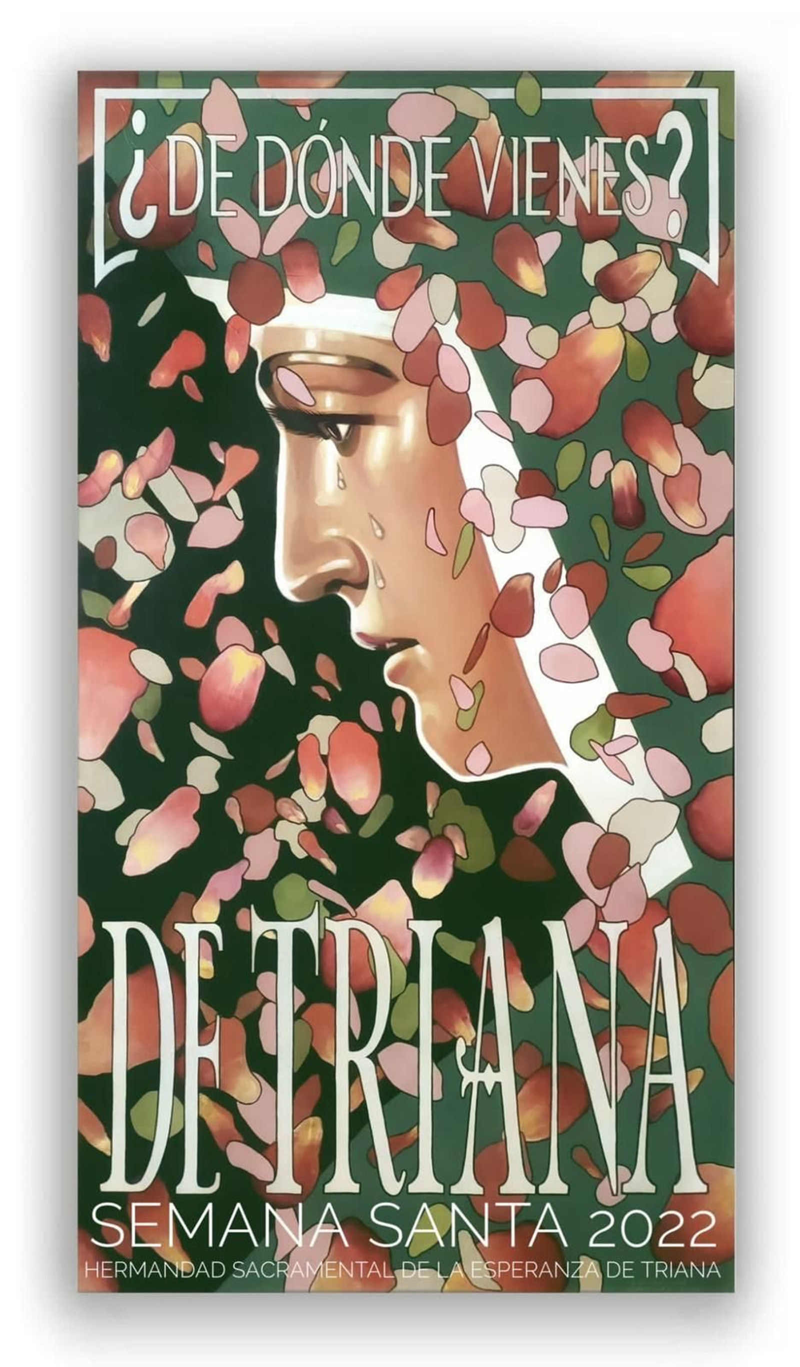 Cartel de la Semana Santa 2022 de la Esperanza de Triana