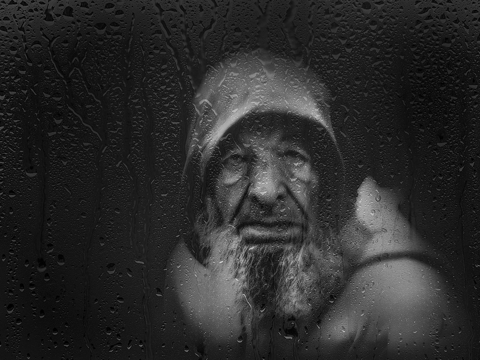 Una de las fotografías de la exposición de Afoco