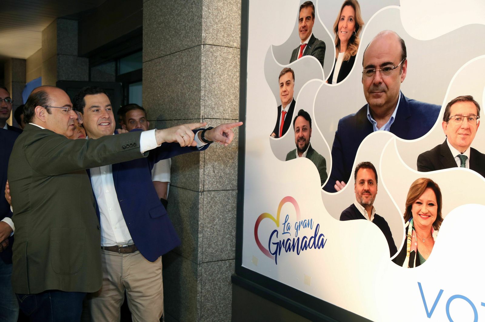 Las imágenes del inicio de la campaña del PP