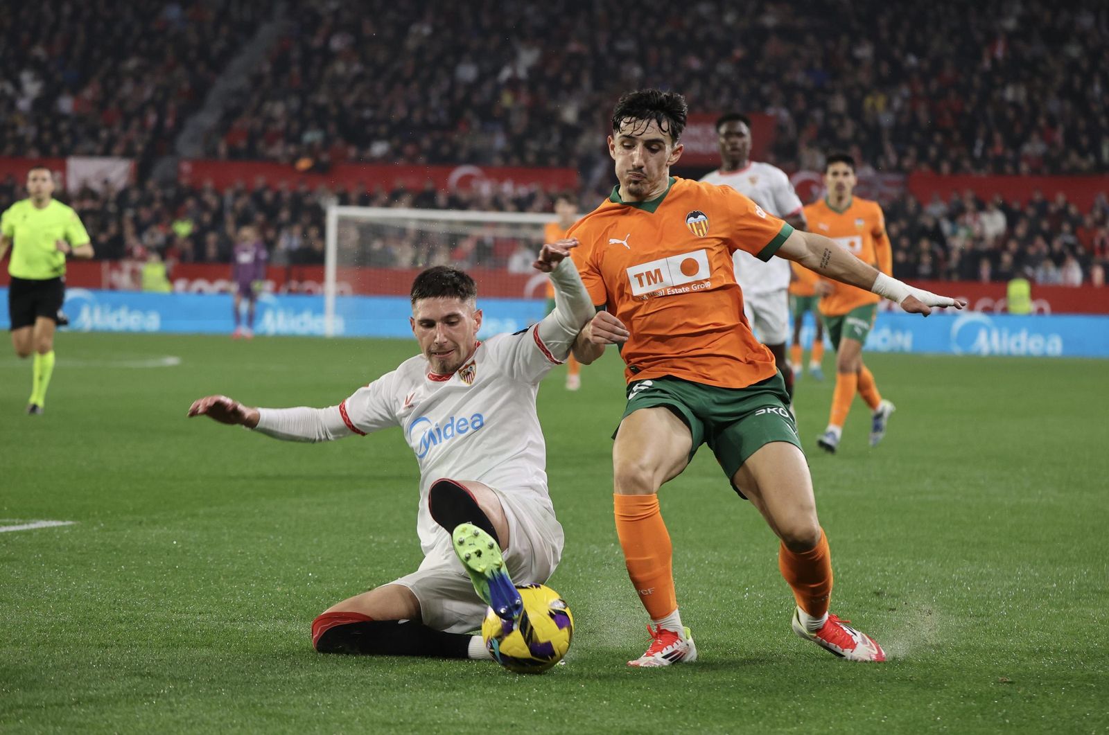 Las mejores imágenes dep partido Sevilla Valencia