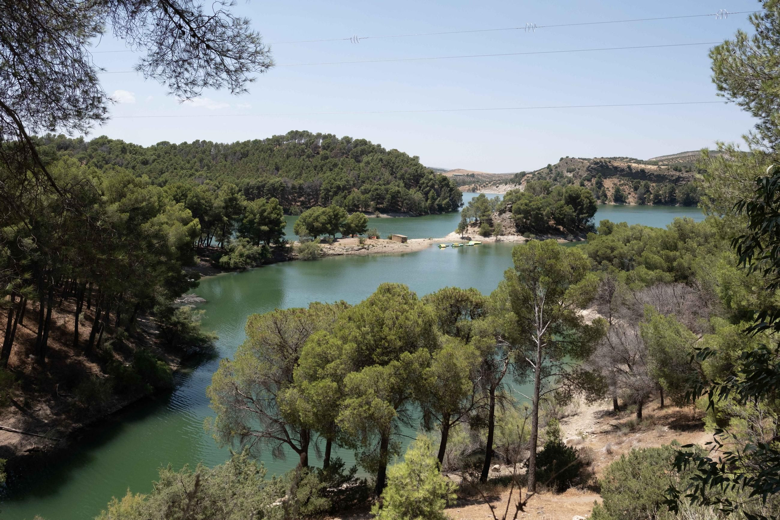 La 'playa' del interior, en imágenes