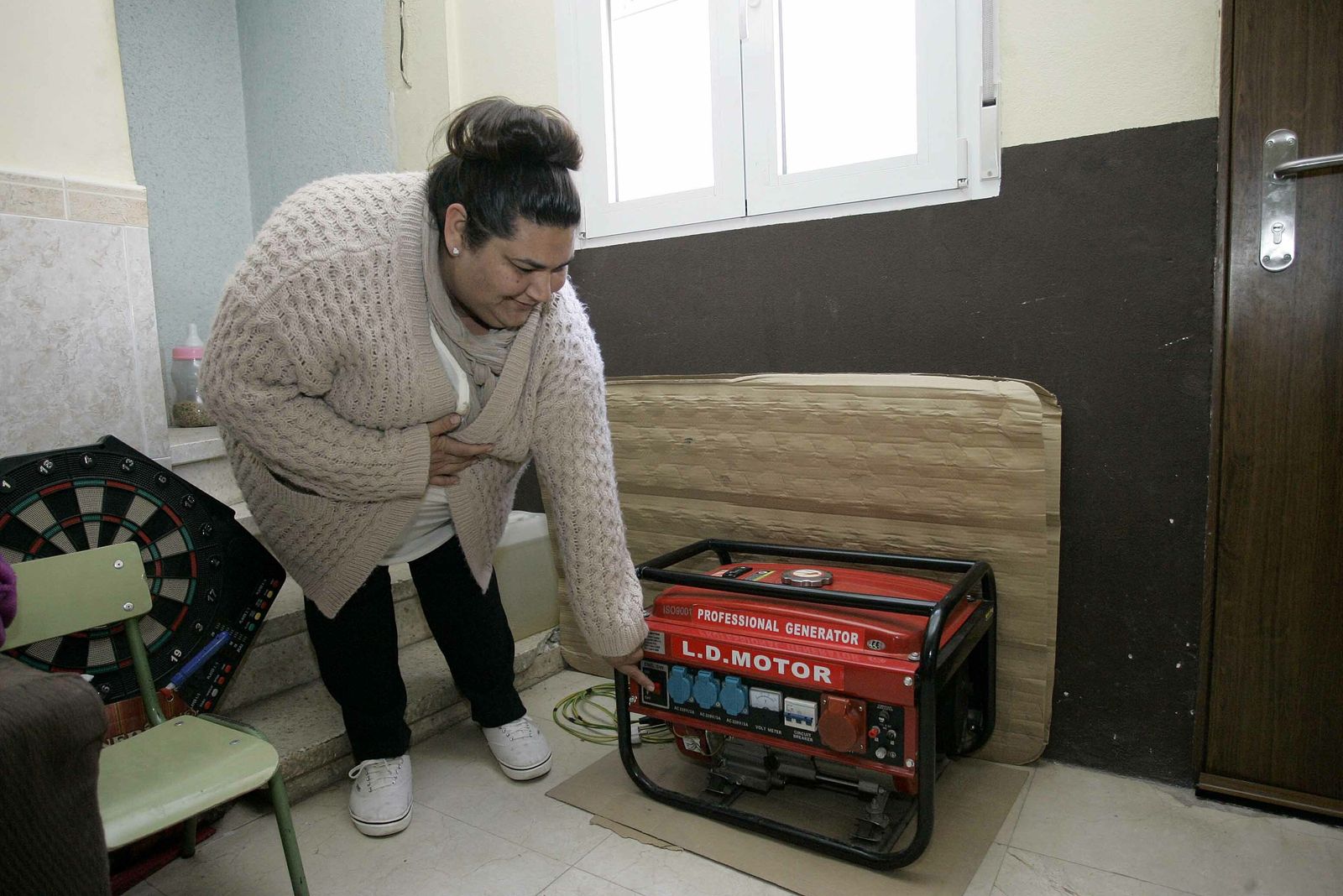 Cortes de luz en la zona Norte de Granada en plena borrasca Gloria