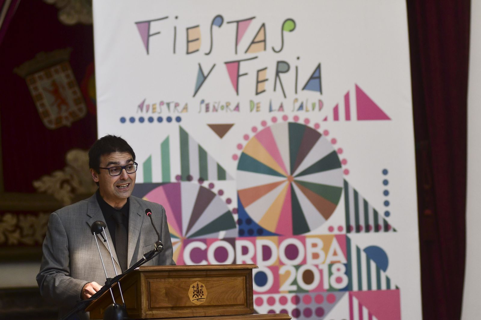 Pablo García Casado, en un momento de su pregón.