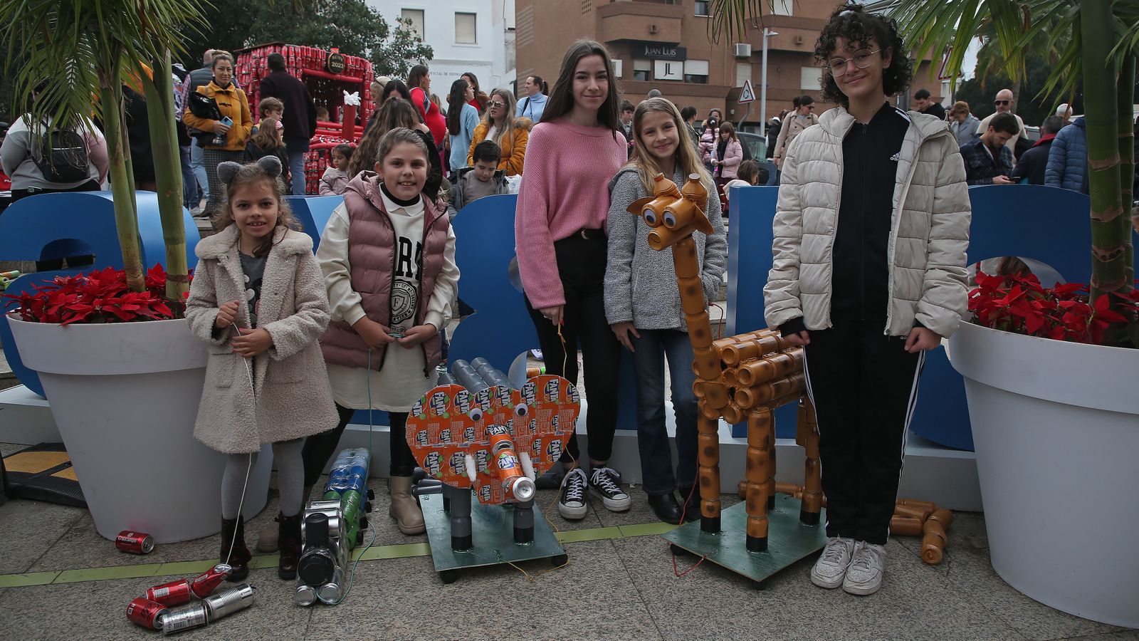 Fotos del arrastre de latas en Algeciras