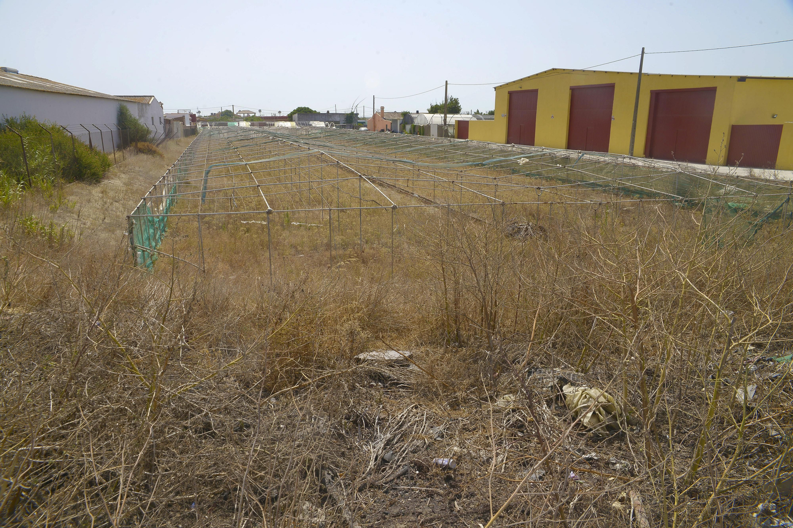 Fotos de las narcourbanizaciones del El Zabal en La Linea