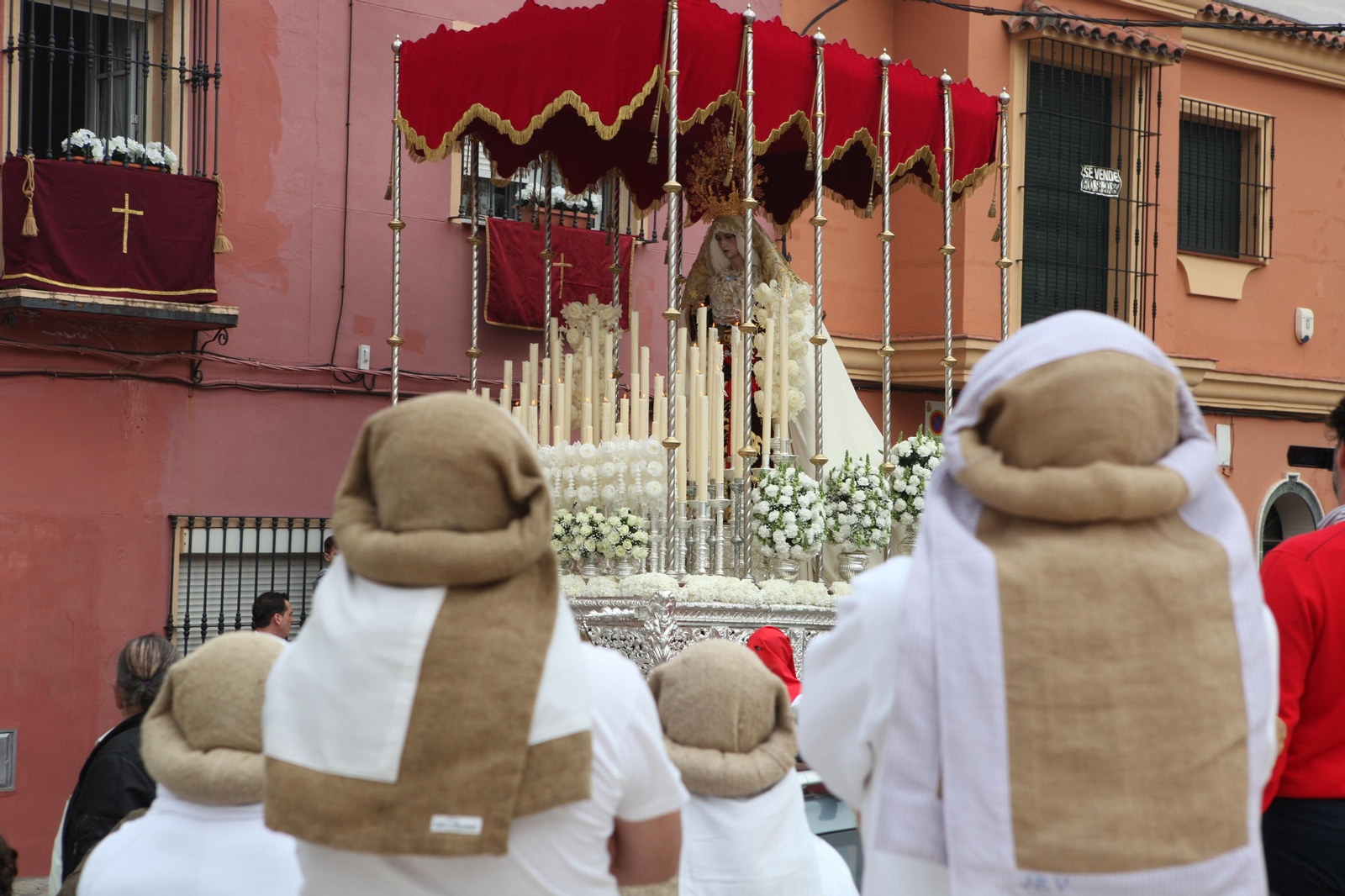 La Borriquita y la Virgen de la Alegría de Algeciras