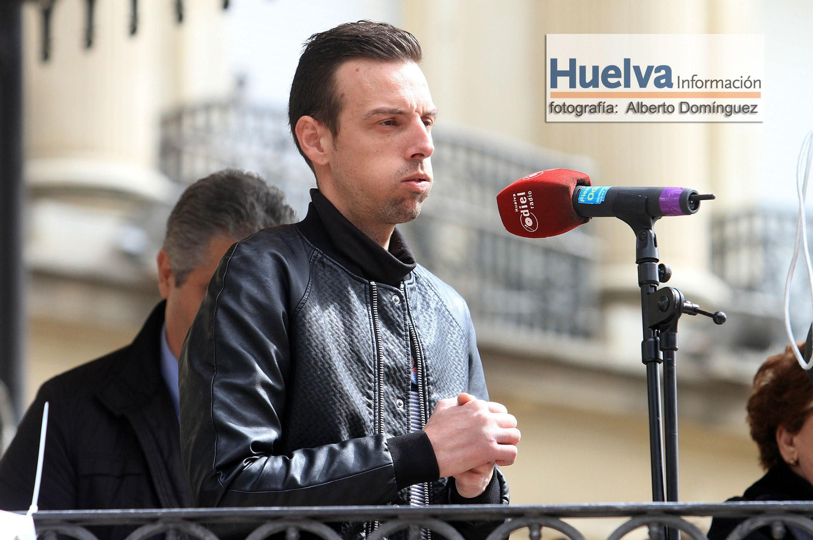 Imágenes de la manifestación contra la derogación de la prisión permanente revisable celebrada en Huelva