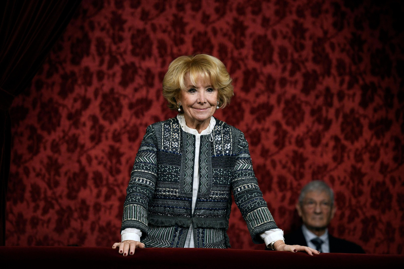 Esperanza Aguirre en el Senado. Esperanza Aguirre en el Senado.
