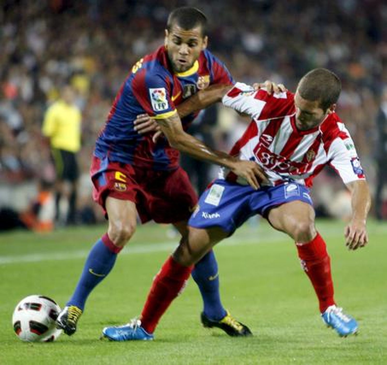 El Barcelona gana por la mínima su primer partido sin Leo Messi. / EFE