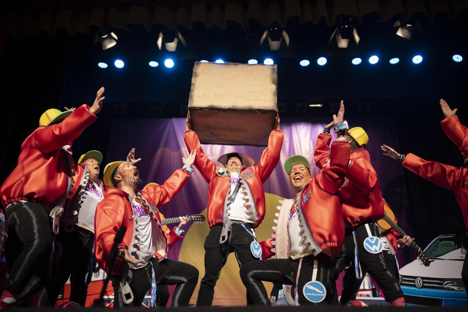 La última jornada de semifinales del Carnaval de Huelva, en imágenes