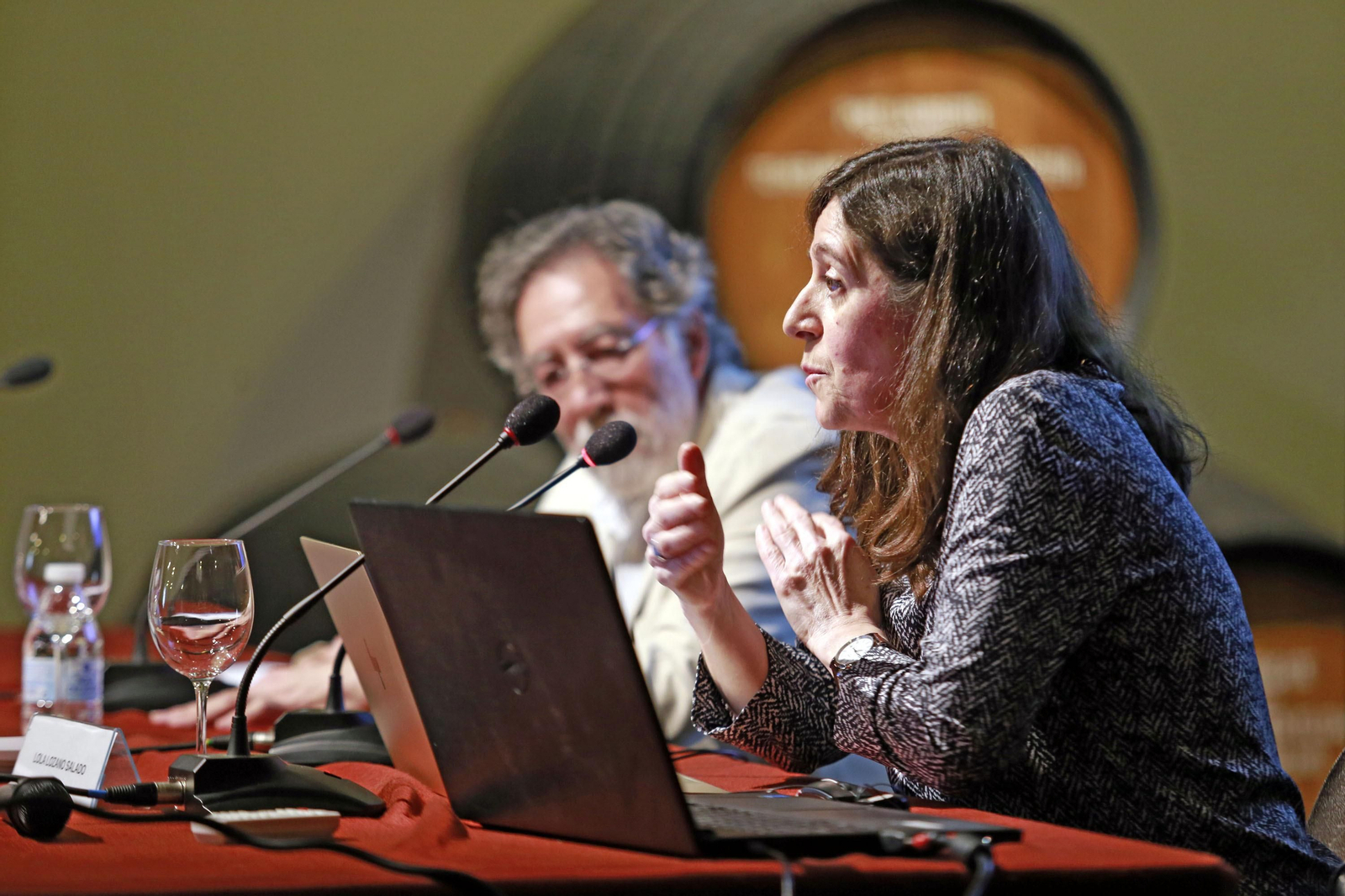 La profesora de la UCA, Lola Lozano Salado, inauguró ayer el ciclo. La profesora de la UCA, Lola Lozano Salado, inauguró ayer el ciclo.