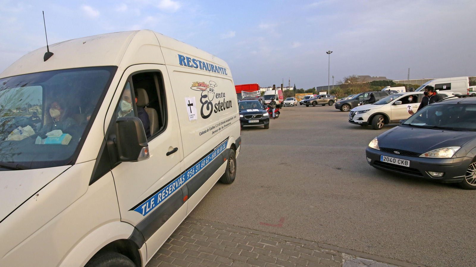 Los autónomos vuelven a manifestarse en caravana