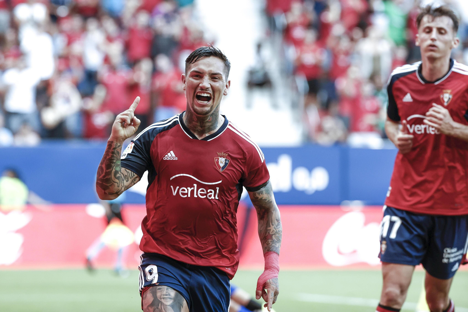 Osasuna-Cádiz, en imágenes