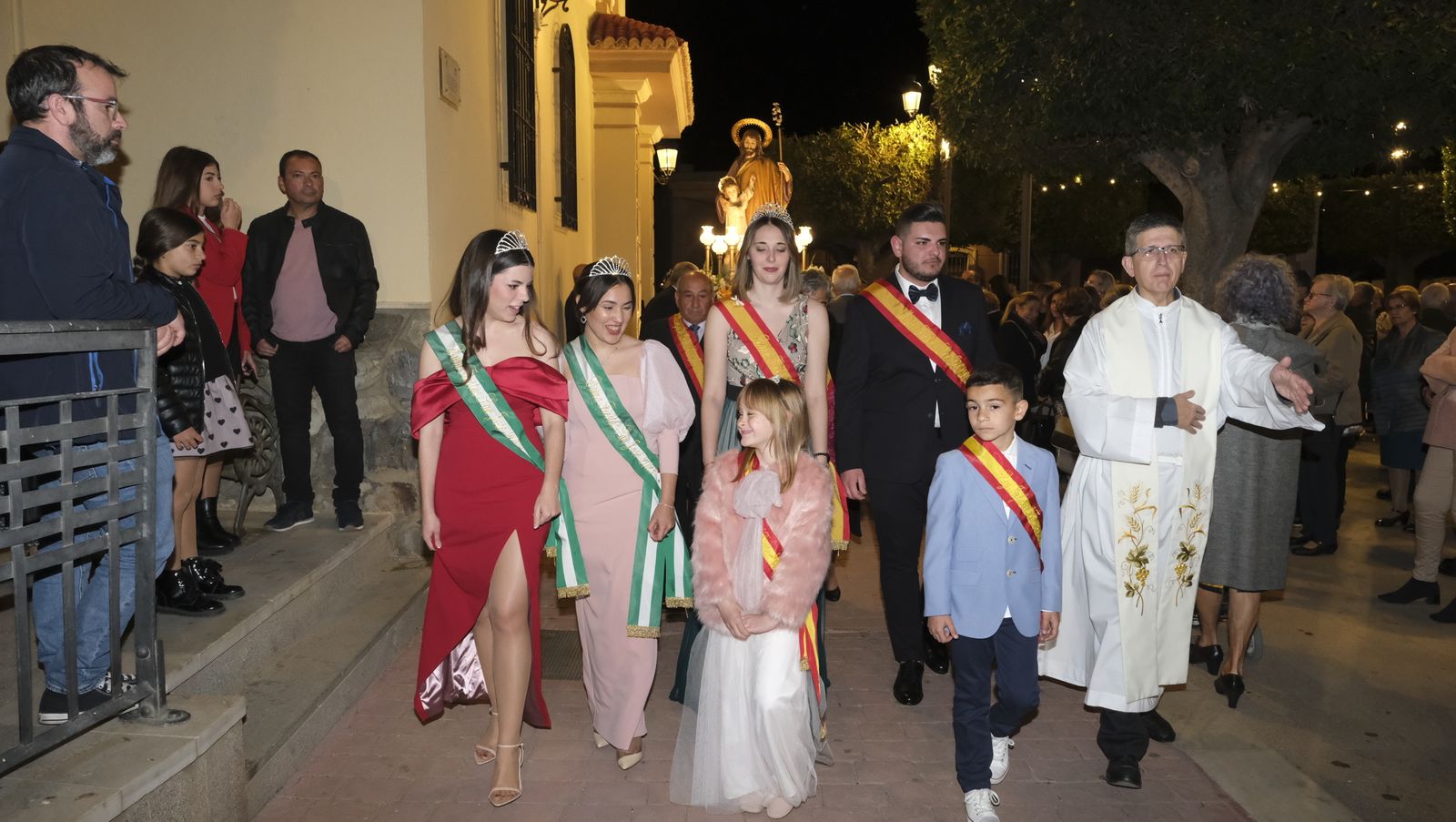 Imágenes de la Procesión de San José Obrero en las Fiestas de Benahadux