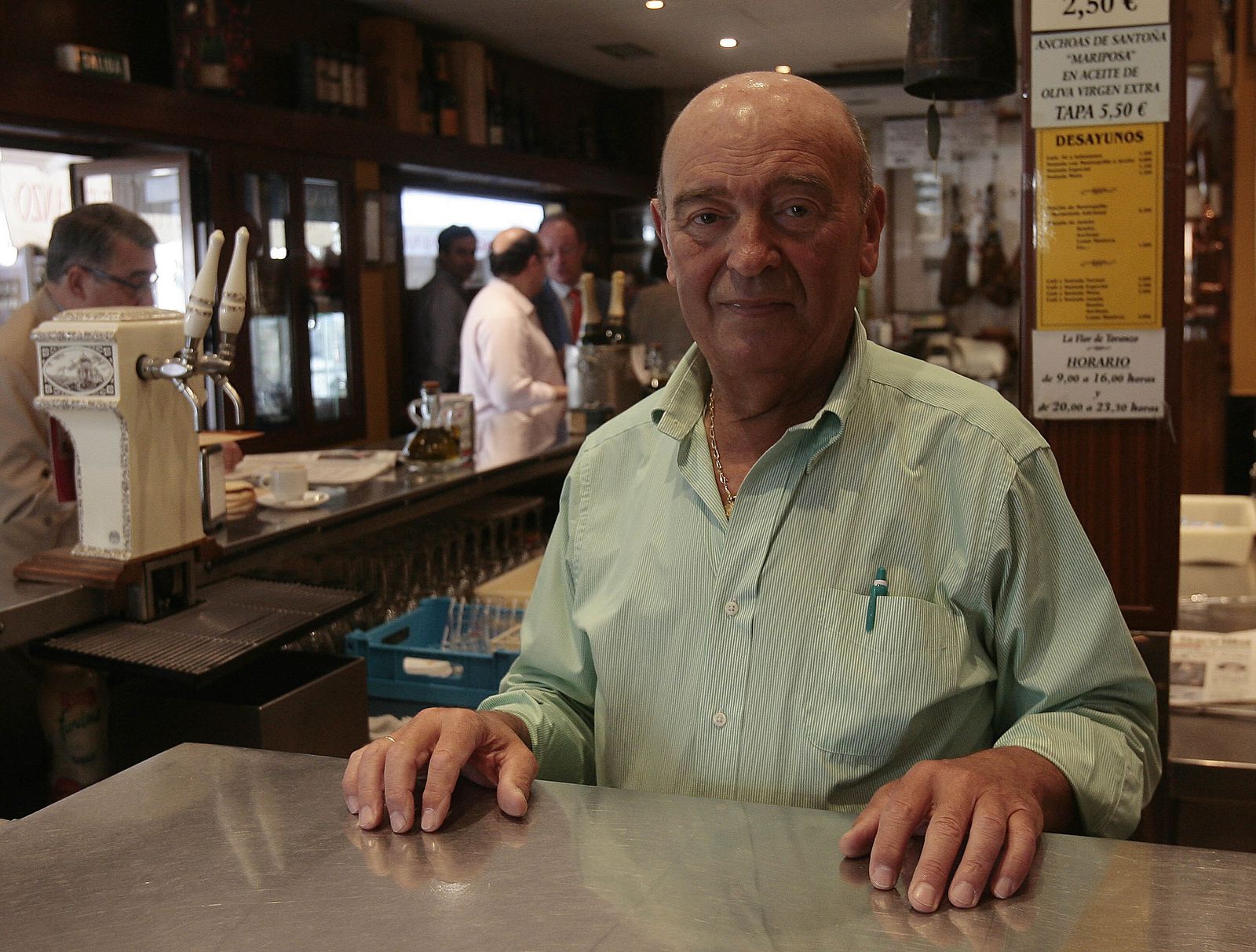 Rogelio Gómez 'Trifón', en un imagen de archivo en La Flor de Toranzo.