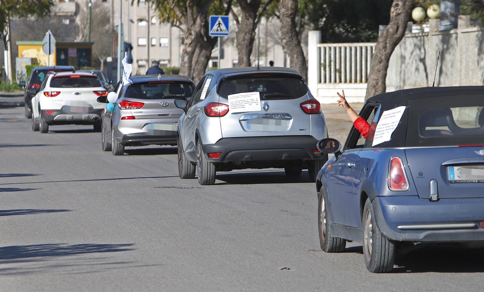 Carvana se protesta de los sindicatos contra el gobierno municipal.