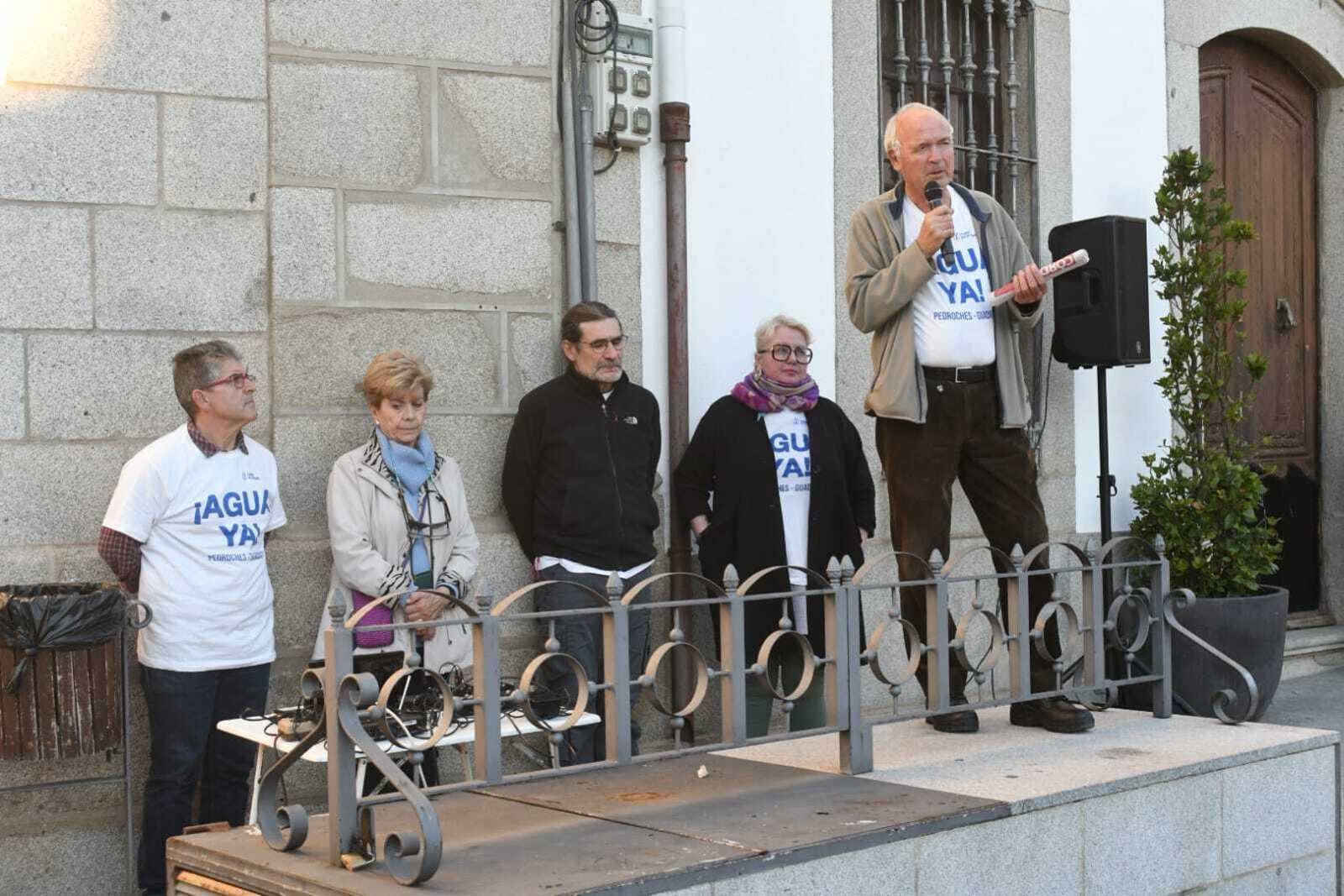 Villanueva de Córdoba se vuelca con los vecinos en huelga de hambre por el agua, en imágenes