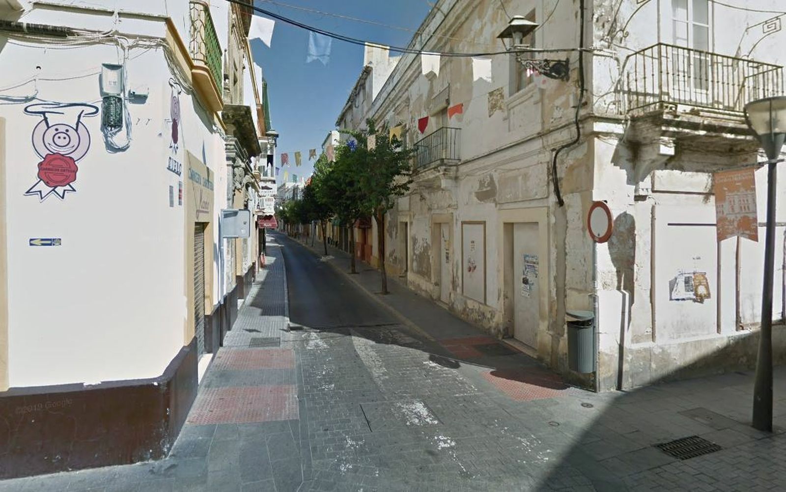 Imagen de la finca de la calle Cielo donde Apemsa va a realizar los trabajos.