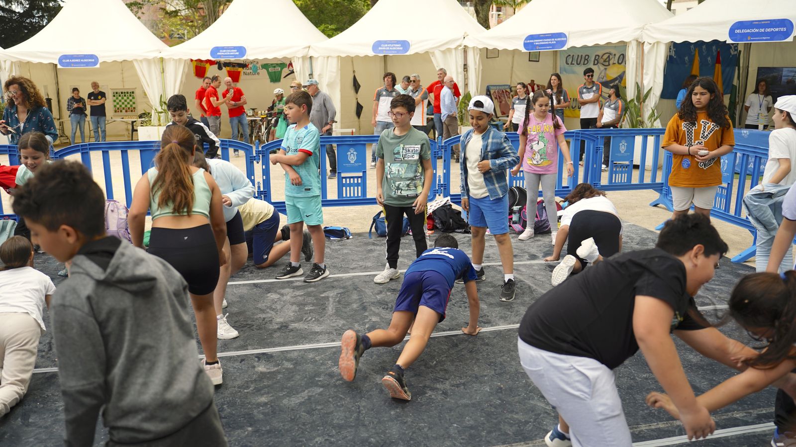 Fotos de la feria del deporte en Algeciras