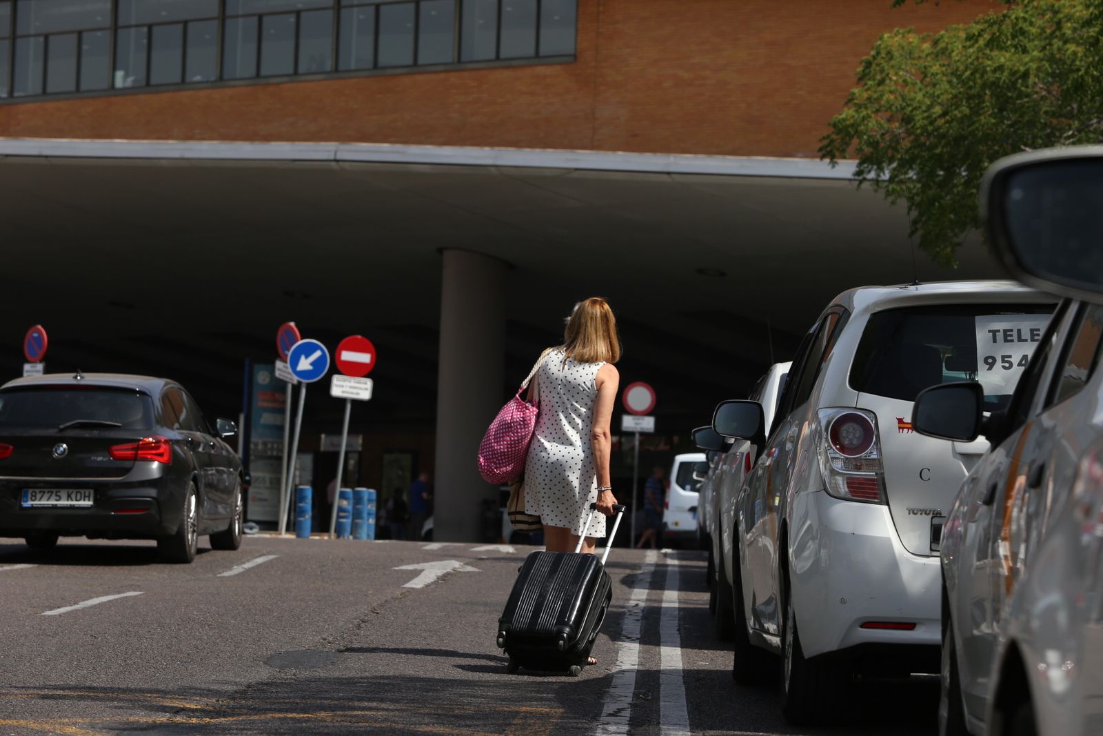 Asamblea de taxistas en Sevilla