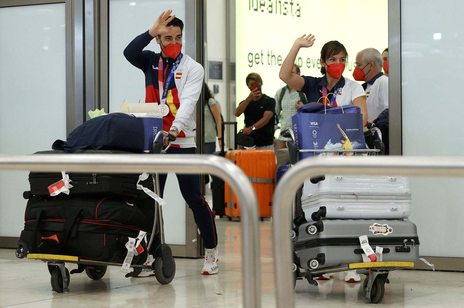 Fotos: El recibimiento en Madrid a Damián Quintero