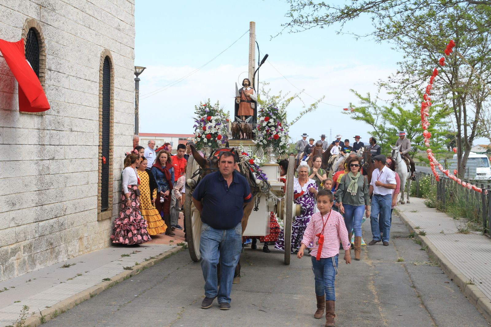 Imágenes de la romería de la Ribera