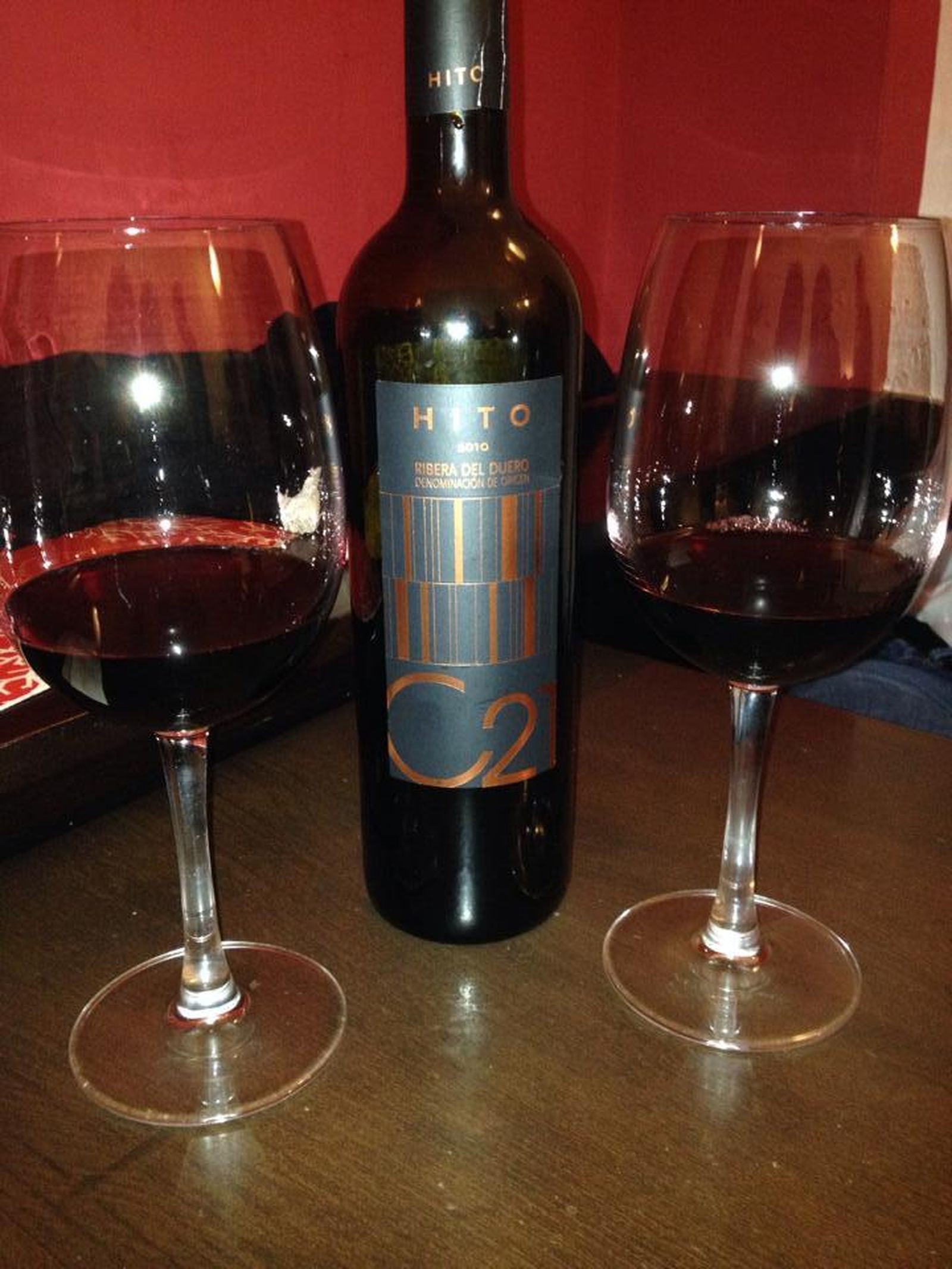 Uno de los vinos que podrás degustar en la vinoteca