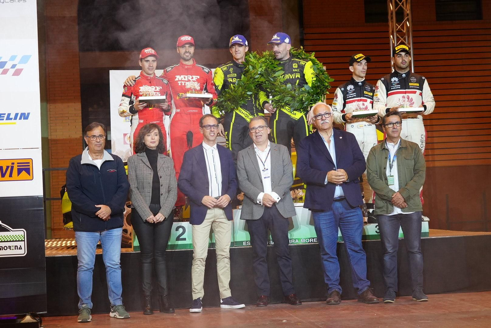 Las mejores imágenes de la entrega de premios del Rallye Ciudad de Pozoblanco